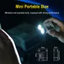 SEEKNITE U6 1600LM Mini Size High Lumen LED Keychain Flashlights U6 Super Bright Aluminum Alloy Housing Emergency Light IP68 Waterproof for Camping Hiking Lamp