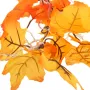 Battery Powered 1.65M 10LEDs Fall Leaves Shaped Indoor Fairy String Light For Christmas 