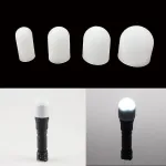 Silicone Elastic Flashlight Diffuser Lampshade Lamp Shade For Astrolux ST06 WP5 Suitable for a Diameter of 38mm/40mm Flashlight Cover Accessories