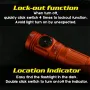 SKILHUNT M150 V4 850 Lumens EDC Compact Flashlight 5000K High CRI Rechargeable Mini LED Torch Waterproof Camping Light