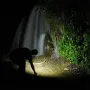LED Keychain Light Mini COB Flashlight Rechargeable with Magnetic Tail Lantern Camping Portable Emergency Torch
