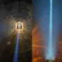Astrolux® WP5 1350M Long Distance Throwing LEP Flashlight 3in1 with 1200LM LED Flood Light & Red Blue AUX Light EDC Strong Spotlight Waterproof Search Torch With Type-C Charging 21700 Li-ion Battery