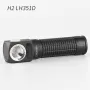 Convoy H2 LH351D LED Flashlight+Headlight 18650 Headlamp Lanterna High Powerful Torch Fishing Head Light Type-c Port