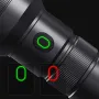 NATFIRE SF2 1200M Long Shoot LEP Flashlight Type-C Rechargeable 21700 Battery Power Bank Flashlight LEP Searchlight Search Torch