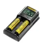 NITECORE UM2 LCD Display 5V/2A Lithium Battery Charger USB QC Smart Rapid Charger For AA AAA 18650 21700 26650