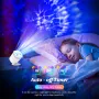 Elfeland Galaxy Projector Night Light with Sunset Effect 35 Lighting Modes Remote Control Timer Star Nebula Ceiling Projector for Bedroom Living Room Party