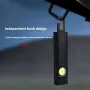 400Lumens COB Flashlights Magnetic Hook Dual Light Torch 4 Lighting Modes USB C Recharge Car Repair Light
