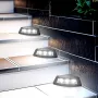 4Pack Outdoor Solar Lights Yard Lamp Landscape Decor Villa Balcony Garden Wall Step Lamps Stair Light