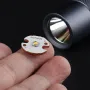 Convoy S2+ with 519A R9080 1240LM/High CRI 12 Groups 18650 Flashlight LED Torch Orange Peel Reflector DTP Copper Plate