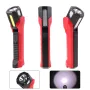8W LED+15W COB 1000LM LED Work Light 500M Long Range Super Bright Flashlight Built-in 18650 battery Working Lamp