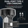 9* LEDs Long-Range Strong Spotlight With COB Side Floodlight With 26650 Battery Digital Display Type-C USB Rechargeable LED Flashlight Magnetic Attraction High-Intensity Camping LED Torch Thorwer Searching Light