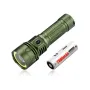 Lumintop W2 2in1 LED COB Flashlight SFT25 700M Long Range LED Spotlight With 1500LM Super Bright COB Flood Red Light USB Type-C Rechargeable 26800 Battery LED Torch for Outdoor Adventure Magnetic Tail LED Search Light