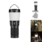 LUMINTOP CL2 4 LED Strong Light Camping Lantern 650lm 8 Modes Adjustable USB-C Rechargeable Powerful Flashlight Tent Lamp, Power By 4* 14500 Battery
