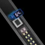 LED Compact Torch Power Display 1200LM Super Bright Flashlight 10 Light Modes Multi Light Source for Outdoor Fishing Emergency
