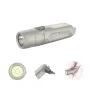 TUNENGE S15 650LM Mini Porable LED Keychain Flashlight USB Rechargeable Pocket Light Waterproof Emergency Outdoor Camping Fishing Lighting