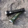 Astrolux® WP4 / WP5 1350M Long Distance Throwing LEP Flashlight 3in1 with 1200LM LED Flood Light & Red Blue AUX Light EDC Strong Spotlight Waterproof Search Torch With Type-C Charging 21700 Li-ion Battery