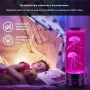 Elfeland RGB 16-Color Fancy LED Jellyfish Lamp Aquarium Remote Control USB Table Night Light Children's Gift Lighting for Home Bedroom Decor