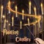 12 Pack Magic Candle Lights Halloween Birthday Party Decor Remote Control Candle Glossy With Magical Wand