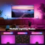 Elfeland Star Projector Night Light with Remote 7 Colors RGB Dimmable Bedside Lamp Timer Starlight Effect Mood & Gift Lamp