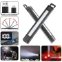 LED+COB Medical Handy Pen Light USB Rechargeable Mini Nursing Flashlight 600mAh Power Display Pocket Penlight Torch for Doctor Nurse Diagnosis