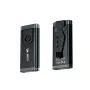 BIKIGHT Mini Keychain Alarm Flashlight 100dB Buzzer Hook Loop Mount Multi Mode LED Light for Emergency Safety Outdoor