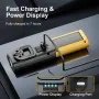 Warsun W05 USB Rechargeable Work Light with Magnetic Base, Portable Flashlight with Clip, Hook and 180° Rotation Stand Lighting for Car Repair Machine Emergency Job Site