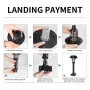 Solar Powered Mosquito Killer Lawn Light Outdoor Zapper IP65 Waterproof UV Attraction & Electric Grid for Garden