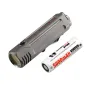 LUMINTOP Thor6 1200M Long Throw EDC LEP Flashlights Titanium Heavy Duty Tactical EDC Survival Tools 370LM Self Protection Outdoor LED Torch With 21700 Rechargeable Battery