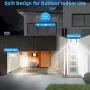280LED Split Design Motion Sensor Solar LED Floodlight With Remote Control 3 Modes IP65 Waterproof Outdoor Security Garden Light