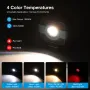 Astrolux® WL01 1000LM Work Light Super-Bright Type-C Rechargeable Camping Lamp with 9000mAh Power Bank 2600-6000K Dimmable Construction Spotlight with IP65 Waterproof Portable Floodlight Search Light for Power Cuts, Tent, Camping, Emergencies etc