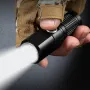 E-Smarter K91 Powerful Zoomable LED Flashlight with 18350 Battery USB Rechargeable Flash Light Camping Lamp IP64 Waterproof Fishing Lantern Lamp