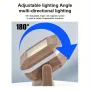 Senter LED COB Isi Ulang Dengan Magnetik, Senter Gantungan Kunci Mini, 4 Warna Cahaya, Braket Putar 360 Derajat, Sempurna Untuk Berkemah Luar Ruangan, Mendaki, Lampu Ringan