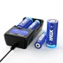 XTAR VC2 18650 Battery Charger Test Batteries Capacity Display USB Charger For 10400-26650 Li-Ion Battery 21700 18650 Charger