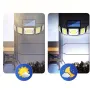Solar Outdoor Lights Motion Sensor LED Flood Light 280LED 3500 Lumen 3 Modes Waterproof Solar Security Lights With Remote Control Exterior 5 Heads Wall Light