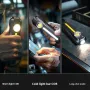 BIKIGHT Magnetic COB Flood Working Light Portable LED Flashlight USB Rechargeable 3 Lighting Modes Emergency Torch Repair Lamp