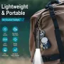 SEEKNITE RJ11 Keychain Flashlight 120LM 3W LED Keychain Light AAA Battery Mini Torch Waterproof IP67 Portable Mini Camping Light EDC Tools
