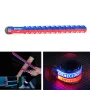 NEXTORCH UT21L Red Blue Flashing Warning Flap Bracelet All Round Warning Flashlight USB Rechargeable 5 Lighting Modes For Running Camping