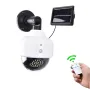 Solar Powered LED Wall Light Outdoor Security Lamp Split Design with Motion Sensor & Camera-Style Design Waterproof for Garden Patio & Yard Lighting