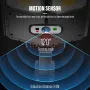 360LED Motion Sensor Solar Street Light Outdoor Home Garden Light Super Bright Waterproof Remote Control Human Body Induction 3 Lighting Mode