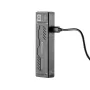 LUMINTOP MoonBox 3.0 1200LM 112M Range Multi-function Smart Flat EDC Flashlight LED Screen Mini RGB Atmosphere Light 365nm UV Light USB-C Charging Strong Magnetic Side Working Light for Hiking Camping Outdoor Emergency