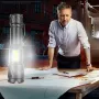 Bikight Powerful Zoomable Flashlight with COB Sidelight with 18650 Battery Magnet Tail, High Power Tactical Torch USB Rechargeable LED Lantern