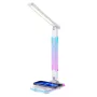 Foldable Multifunction LED Gaming Desk Lamp Dimmable Reading Light with RGB Ambient Light & Wireless Charger