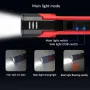 Bikight LED COB 600LM 180° Rotation Multifunctional Magnetic Flashlight USB Rechargeable Work Light Lanterna Hanging Lamp