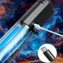 Portable Ultra-Bright Outdoor LED Flashlight with Built-in Lithium Battery USB Rechargeable Camping Tent Light With Magnet Emergency Car Repair Work Light