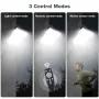 2PCS LED Solar Wall Light Motion Sensor with Remote Control, 3 Modes Flood Lamp