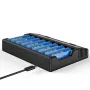 XTAR VC8 21700 18650 Intelligent Battery Charger Type-C Fast Charging Smart Charger LCD Display Li-ion IMR Ni-MH Ni-Cd AA AAA C 16340 26650 14500 18650 Flashlight Cells Charger