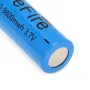 2개 3.7V 3000mAh 18650 충전식 리튬이온 배터리