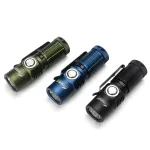 Fitorch ER16GT 1350LM Compact EDC LED Flashlight with 18350 Battery USB Rechargeable Powerful Mini Torch Portable Outdoor Clip Light