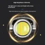 Multifunctional Mini LED Keychain Flashlight with UV Light USB Rechargeable Waterproof LED Keyring Practical Inspection Work Light Outdoor Activities Key Chain Light