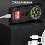 Ultra Bright Mini Rechargeable Head Lamp LED Clip-on Cap Light Waterproof Headlamp for Fishing Camp